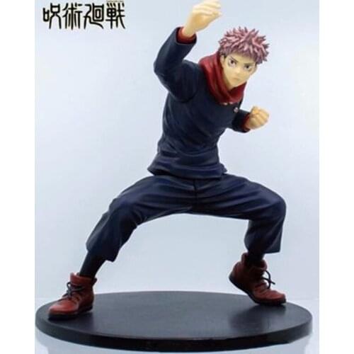 Anime Jujutsu Kaisen Yuji Itadori Japanese Anime Figure PVC Action Figure Model Collectible Toy Doll