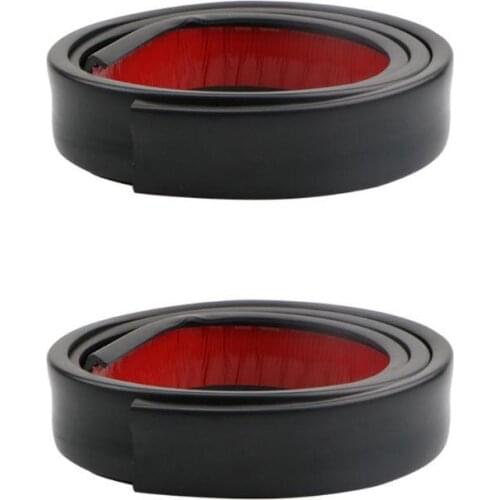 2pcs/set 1.5M Car Wheel Arch Bumper Protection Strip AUTO Decor Accessories