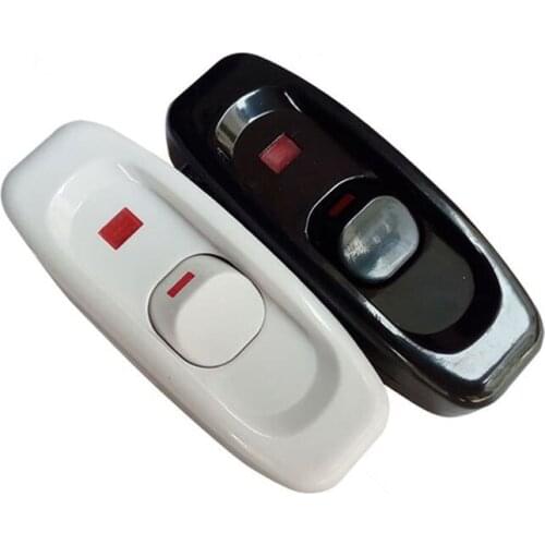 2018 Newest with lamp Rocker Switch 10A 220V ON/OFF Table Lamp Desk Light Cord Control with Switch 1PCS