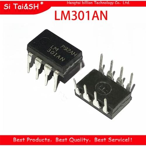 10PCS LM301AN DIP8 LM301 DIP LM301A DIP-8 LM301P 301AN LM301N
