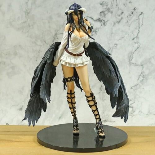 26cm Albedo So-bin Ver. PVC Figure Collectible Model Toy Anime Sexy Girl Figurine Gift