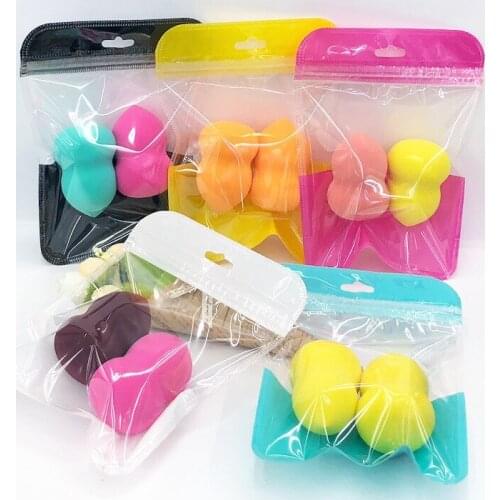 5.5*9cm colorful small ziplock bag for coin mini plastic zip lock bag with hang hole pink
