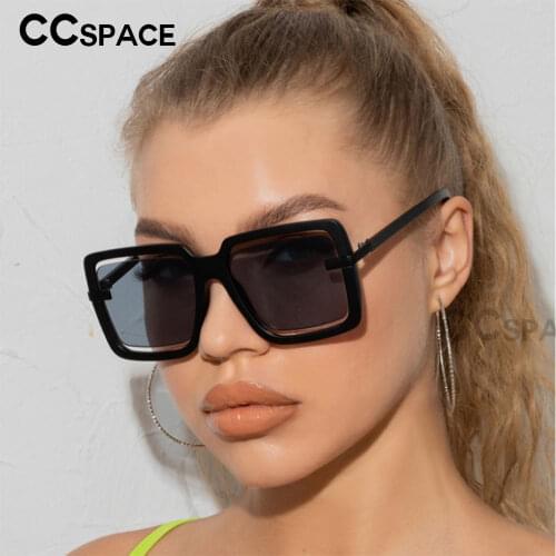 53185 Square Decorative Candy Color Womens Sunglasses Vintage Summer Female Shades UV400