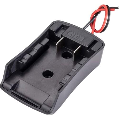 Power Wheels Adapter for Black 20V LBXR20 LBXR20-OPE LB20 LBX20 Dock Power Connector 12 Gauge Robotics