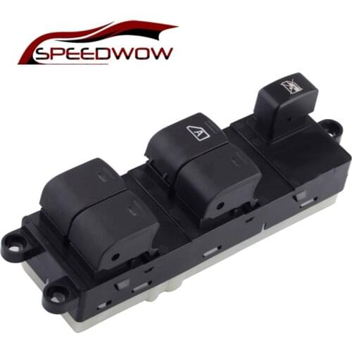 SPEEDWOW Black Car Driver Side Window Control Switch Button For Nissan Qashqai J10 2.0 dCi 4WD 25401JD001 /25401BB60B