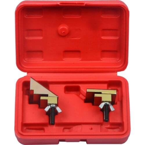 CT2938 2Pcs Engine Stretch Ribbed Belts Pulley Removal & Installation Tool Kit Disassembly Pulley Set Car Repairing Tool