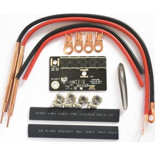 DIY 5-tube car battery small butt welding control board full Kit lithium battery spot welding pen accessories Set