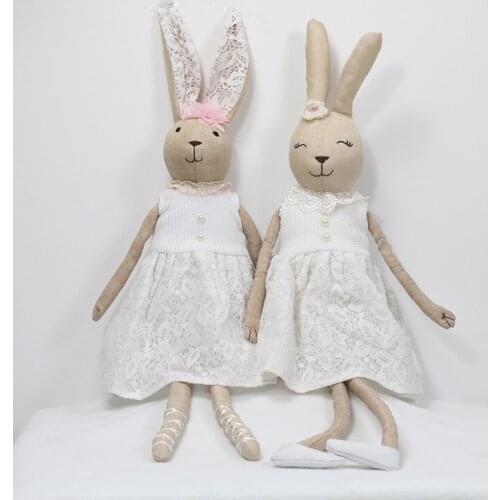Hot Toys 75 cm Bunny Plush Cute Animal Solid Baby Toy Party Birthday Kids Gifts Rabbit Sleeping Comfort Soft doll Toy Stuffed