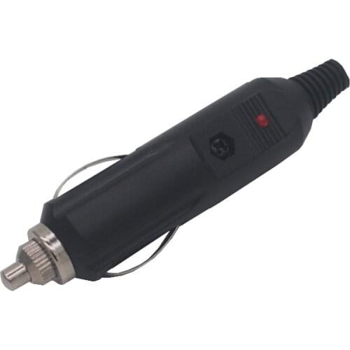 Car charging source plug indicator red light fuse 12V5A American car car cigarette lighter plug modification accessories
