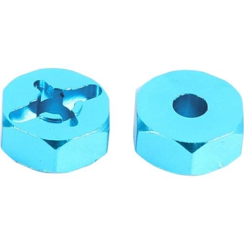 Wheel Conversion Set Axle & 12Mm Hex Dive Hub Turn 1/10 on Road for WLtoys 1/18 A959 A969 A979 A959B A969-B RC Car Upgrade Parts