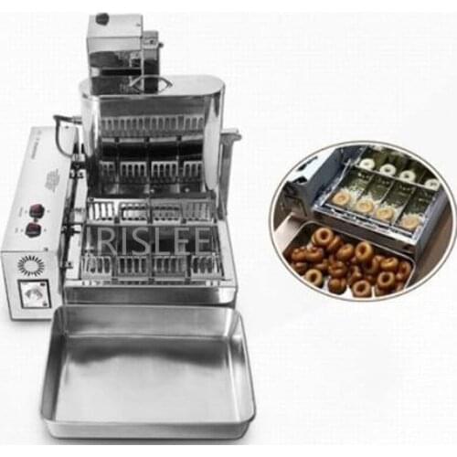 Commercial electric 4 rows mini donut machine automatic doughnut maker machine donut fryer machine donut frying machine