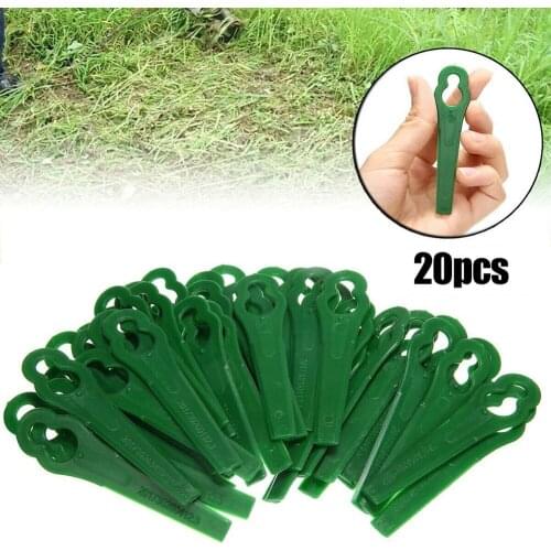 20pcs Trimmer Blades ALM PLASTIC LAWNMOWER & STRIMMER BLADES QT028 ART23 ACCUTRIM Garden Tool Accessories