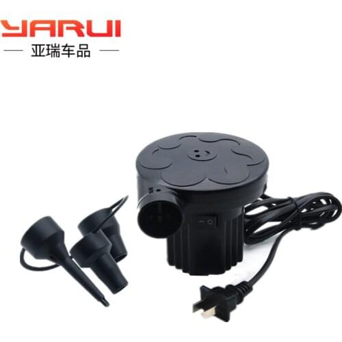 Inflatable electric pump pack compression vacuum inhalation household air cushion bed portable vehicle pump