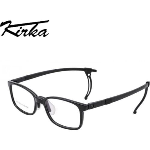 Kirka Kid Anti-blue Glasses Children Non-slip Temples TR90 Frame Eyeglasses Boy Girl Computer Eyewear Protect Eyes Child Glasses