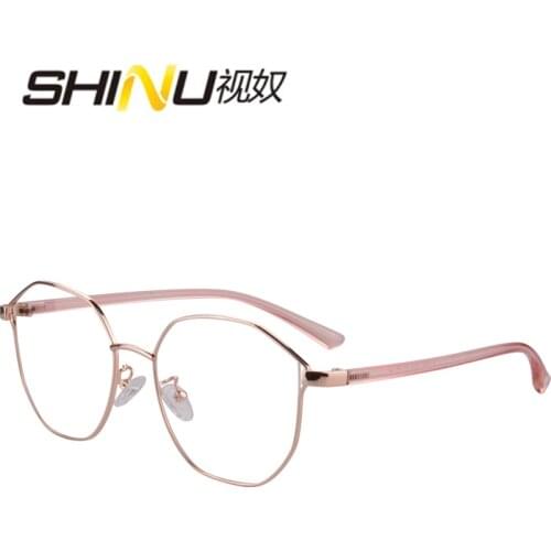 Anti Blue Ray Computer Goggle Myopia Optical Glasses Women Men Prescription Eyeglasses Spectacles Diopter Eyewear 0 to -3.0
