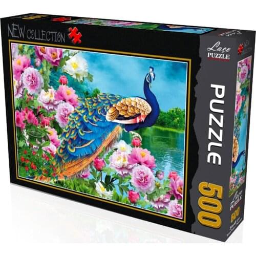 Peacock 500 Piece Jigsaw Puzzle