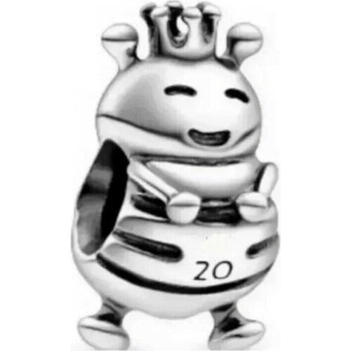 Fits Pandora Bracelet 925 Sterling Silver 2020 Limited Edition Quee Charm Beads for Jewelry Making Women DIY Gift Bijoux