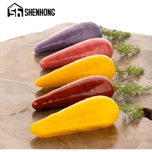 SHENHONG 12 Cavity Carrot Silicone Cake Molds Non-Stick Mousse Moulds Dessert Decorating Bakeware Party Pastry Baking Tools