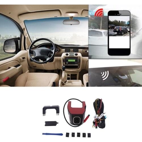 T3ED Full 1080P WIFI Car DVR Dash Cam Night Vision Car Camera Decor 170 Degree