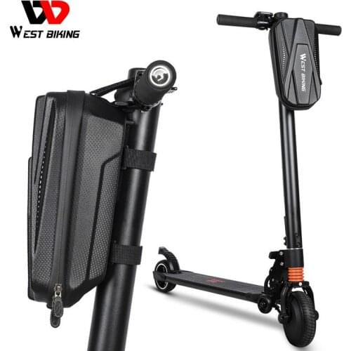 WEST BIKING BMX Bike Head Handle Bag Waterproof Cycling Accessories Electric Scooter Handlebar Front Bags for Xiaomi Mijia M365