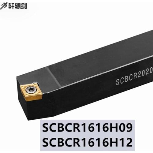 1PC SCBCR 1616H09 SCBCL1616H09 1616H12 Carbide Insert Tool Lathe Holder Cutting CNC High Quality CCMT