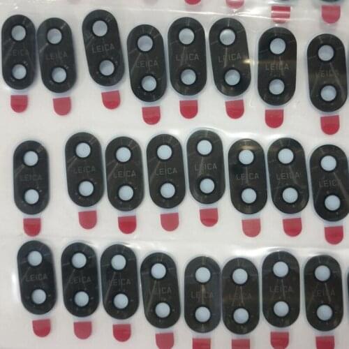 10PCS/Lot For Huawei Ascend Mate9 Mate 9 Rear Back Camera Lens Glass Cover with Sticker Adhesive Replacement Spare Parts