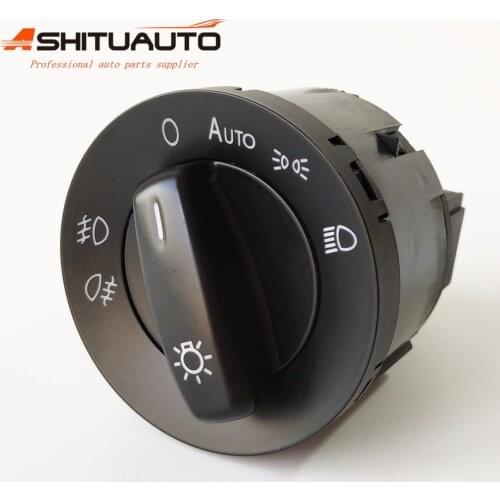 AshituAuto OE Quality Headlight Control Switch For VW GOLF CADDY JETTA PASSAT B6 CC Rabbit TOURAN OEM#1K0 941 431 A 1K0941431A