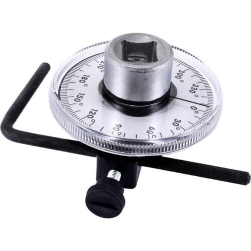 Car 1/2" Adjustable Drive Angle Torque Gauge Auto Test Diagnotic Meter Garage Tools Measuring Wrench Instrument Rotator Indexer