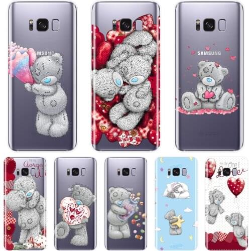 Phone Case For Samsung Galaxy S8 S9 Plus S5 S6 S7 Edge Tatty Teddy Bear Silicone Soft Back Cover For Samsung Galaxy Note 4 5 8 9