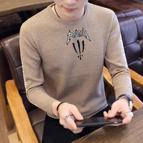 Mens Sweaters Round Neck Simple Style Hot Selling Spring Autumn Winter Clothes Long Sleeve Knitted Casual