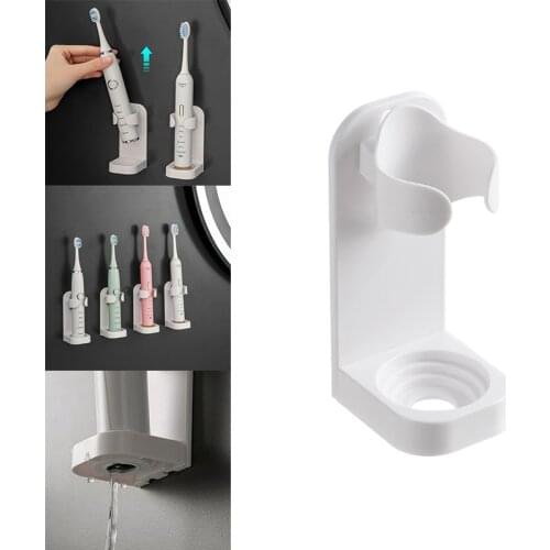 NEW Electric Toothbrush Holder Rack Toothbrush Base Wall Simple Toothbrush Holder Storage Rack Daily Necessities Toothbrush Rack