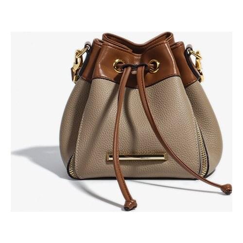 Bucket Bag 2021 New Tide Shoulder Fashion Designer Small Handbags for Womens Genuine Leather Cross Body Bag Luxury