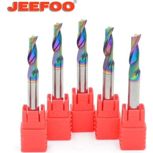 Single Flute Endmills Milling cutters Aluminum CNC Tools Solid Carbide,aluminum composite panels End Mill bits