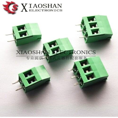 10pcs/KF129 Can Splicing Spacing:5.08MM Terminals PCB 25A/300V Connector 2P/3P