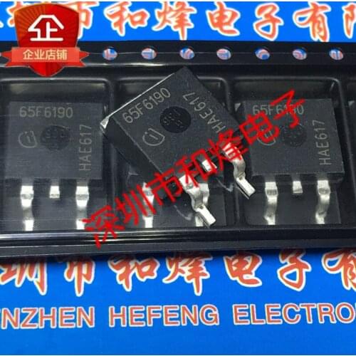 100% New&original IPB65R190CFD 65F6190 TO-263