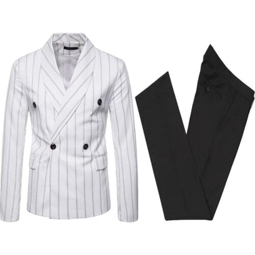 2020 Dinner Business Suits Notch Lapel Fashion Party Tuxedos Best Man Wear Wedding Dress Three Pieces Suits(Jacket+Pants+Vest)