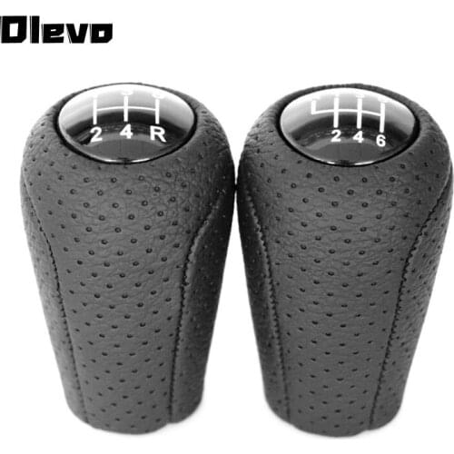 5/6-Speed Gear Shift Knob for MAZDA 3 BK BL 5 CR CW 6 II GH CX-7 ER MX-5 NC III MT Leather Shifter Lever Arm Stick Headball New