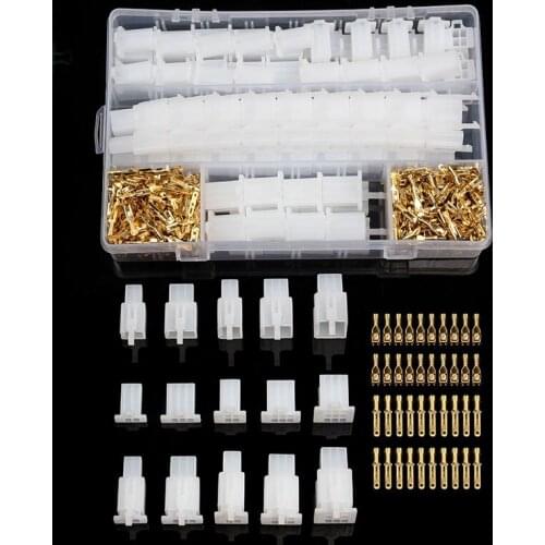 50Sets/580PCS 2/3/4/6/9Pin 2.8 mm Housing Wire Connectors Female Terminals Automobile Cable Connector Set