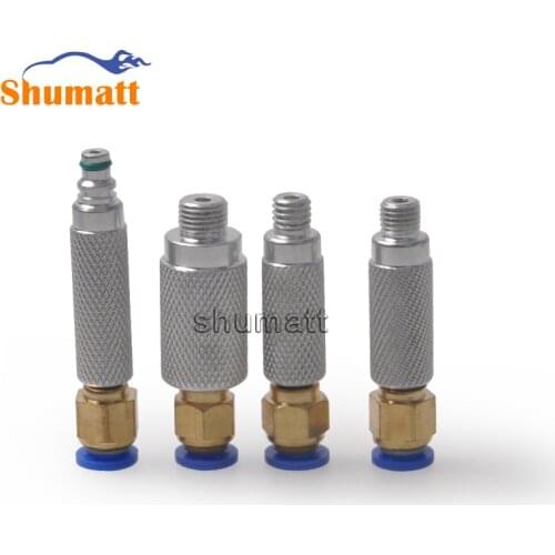 Free Shipping 4pcs Common Rail Diesel Fuel Injector Backflow Oil Return Joint Connector Kit