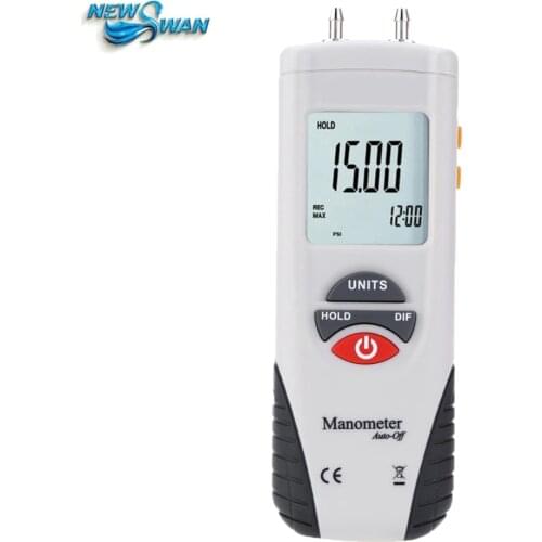 HT-1895 Digital Manometer Air Pressure Meter air pressure Differential Gauge