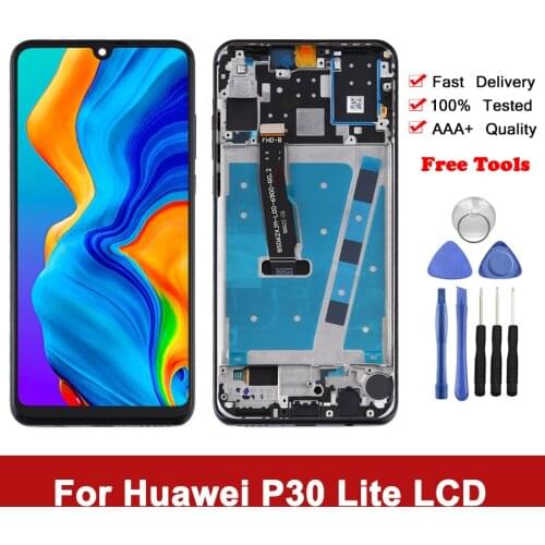 Original Display For Huawei P30 Lite LCD Display With Frame Touch Screen For Huawei P30 Lite MAR-LX1A LX1B L01A LCD Replacement