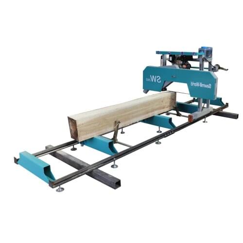 26" electric chain saw Cheap Mini Sawmill Portable Horizontal Band Saw Mill Ultra Portable Horizontal Band Saw