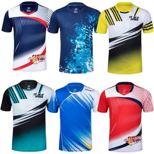 New 2021 men Tenis Tshirt, Quick-dry Breathable women Tennis shirt kits, Training tennis team T-shirt,Badminton shirt clothes