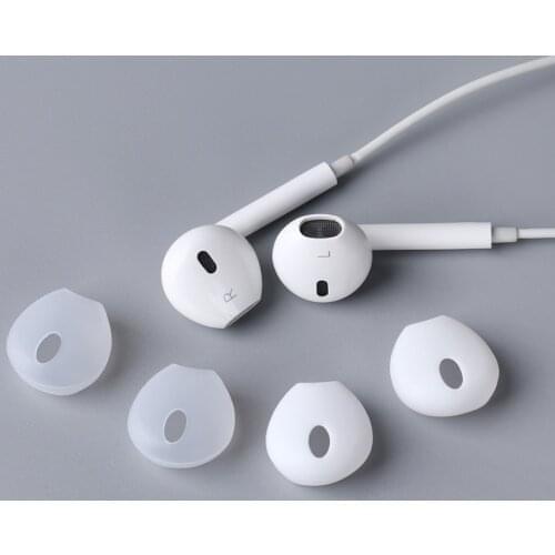 Fashion Universal Airpods Earphone Case Cover Silicone Anti Slip Rubber Soft Ear Tips Earbuds Caps for iPhone Earpads Eartips