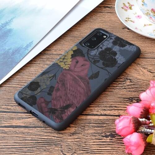 For Samsung Galaxy Night Vision Print Soft Matt Phone Case