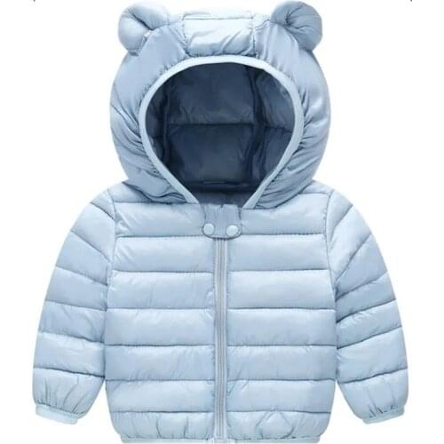 2021 new Childrens Clothing Cotton-padded Clothes Girls Boys Lamb Velvet Jacket Coats Infants Kids Plus Velvet Snow Wear