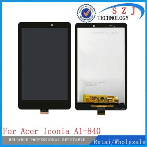 New 8'' inch For Acer Iconia Tab 8 A1-840 Full LCD Display + Panel Touch Screen Digitizer Glass Replacement Free Shipping