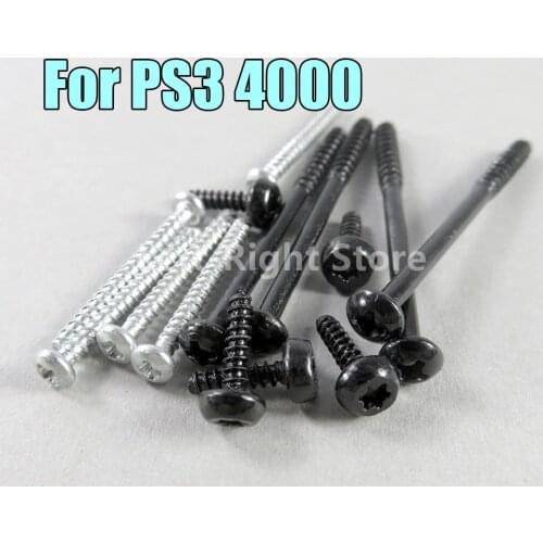 5sets 14 in 1 Replacement Repair Kit for Sony Playstation PS3 Slim 4000 Controller Console Screws Metal Full Set