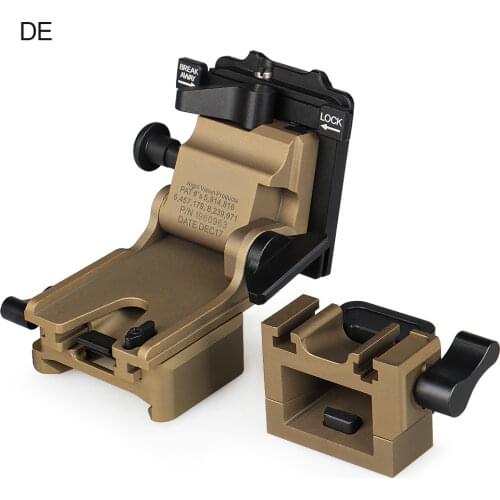 PPT Aluminum Alloy Night Vision Goggles Mount NVG Arms Mount for PVS-7 PVS-14 PVS-15 PVS-18 PVS-21 Mounting Helmet GZ24-0237