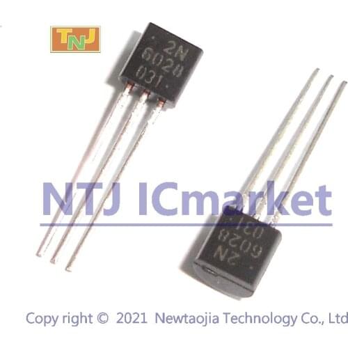 50 PCS 2N6028 TO-92 Programmable Unijunction Transistor